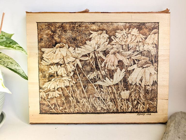 Daisy Woodburning Project