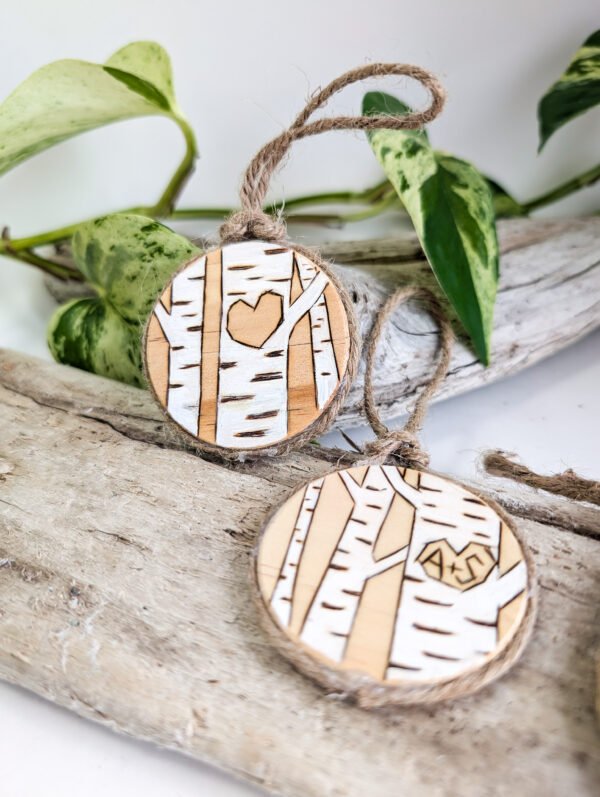 Personalized Initials Tree Ornament