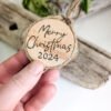 Custom Tree Ornament with Initials