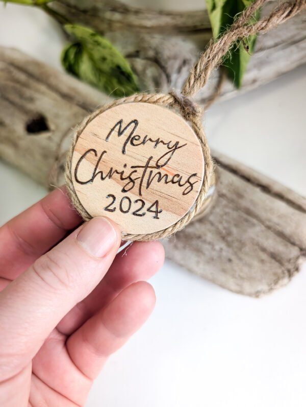 Custom Tree Ornament with Initials