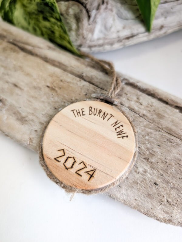 Custom Tree Ornament with Initials