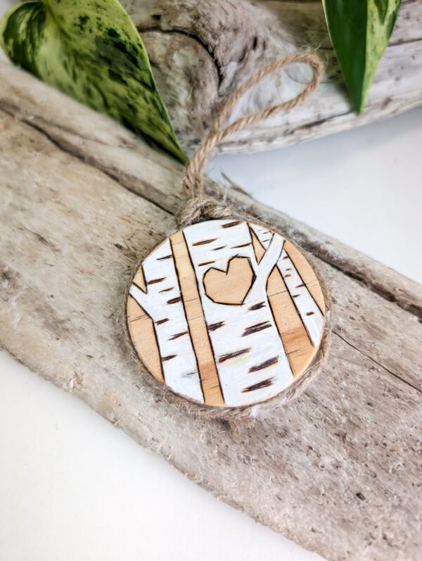 Custom Tree Ornament with Initials