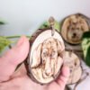 Custom Handmade Pet Portrait Ornament