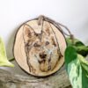 Custom Handmade Pet Portrait Ornament