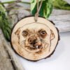 Custom Handmade Pet Portrait Ornament