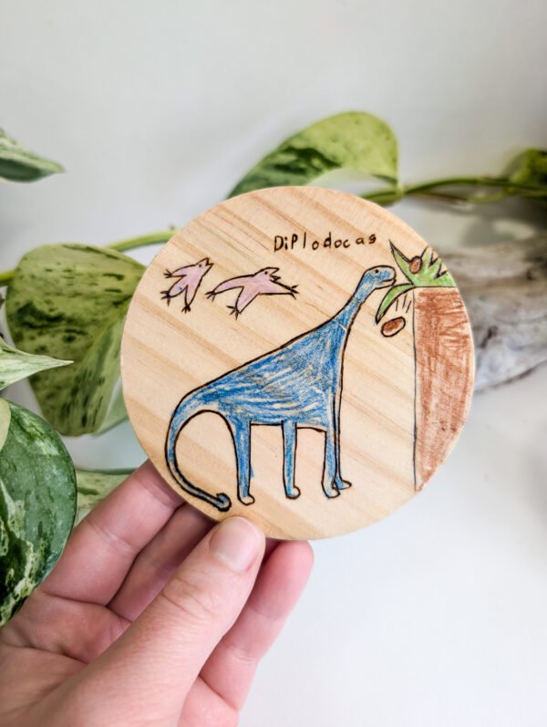 Custom Kids Art Coaster Custom Kids Art Coaster