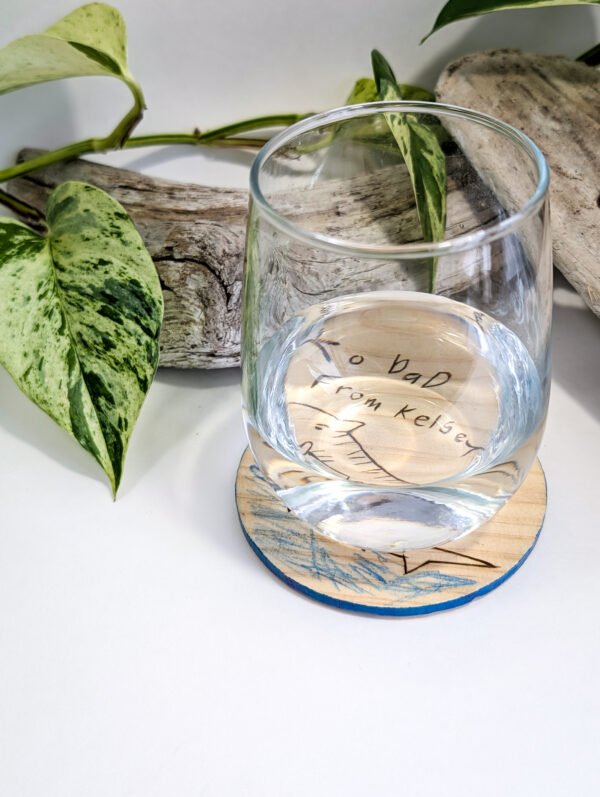 Custom Kids Art Coaster Custom Kids Art Coaster