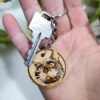 Custom Pet Portrait Keychain