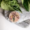 Handmade Iris Newfoundland Magnet Iris handmade magnet