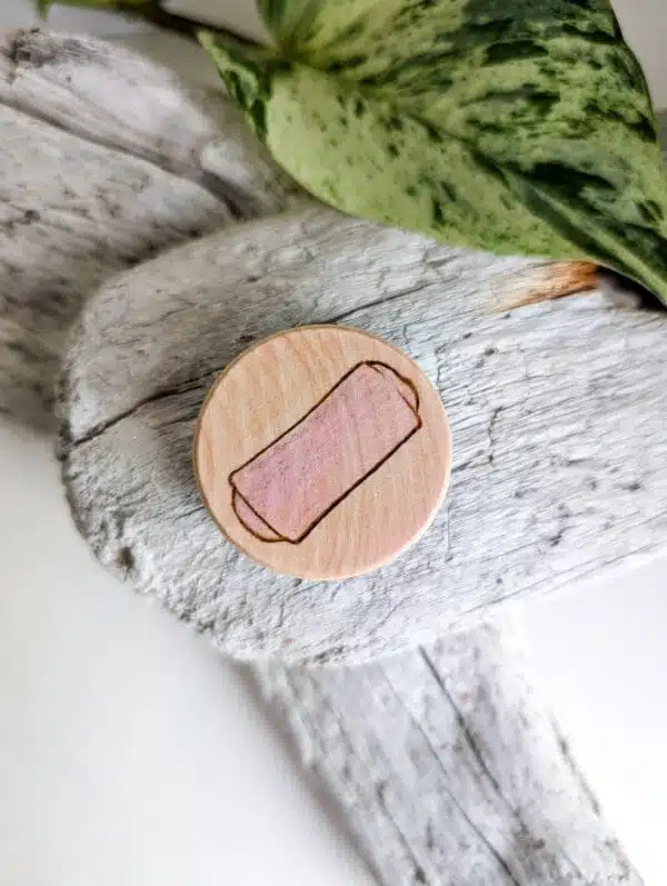 newfie hors d'oeuvres magnet set handmade