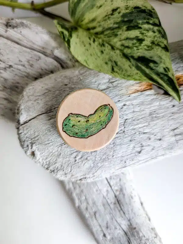 newfie hors d'oeuvres magnet set handmade