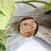 Handmade Wooden Otter Magnet