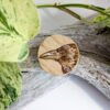 Handmade Wooden Crow Magnet