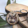 Woodburned Pet Keychain